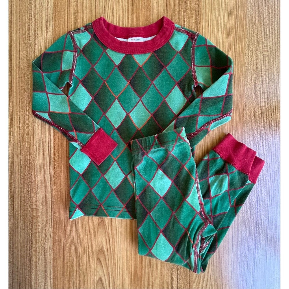 Hanna Andersson Holiday Long Sleeve Pajama Set Size 3T